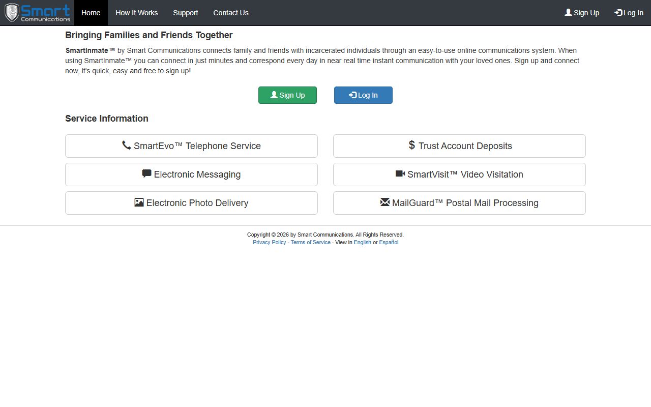 SmartInmate service used by Hillsborough County jails