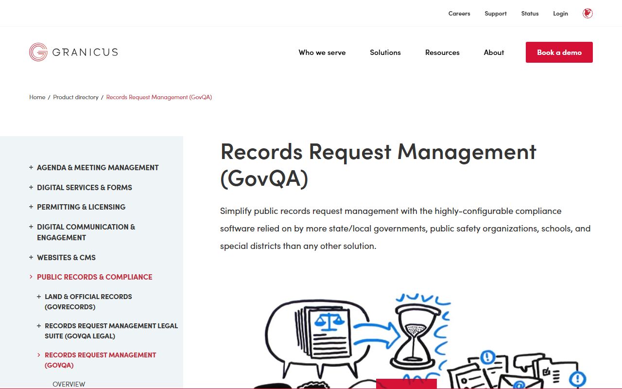Hillsborough County Sheriff public records request portal home page